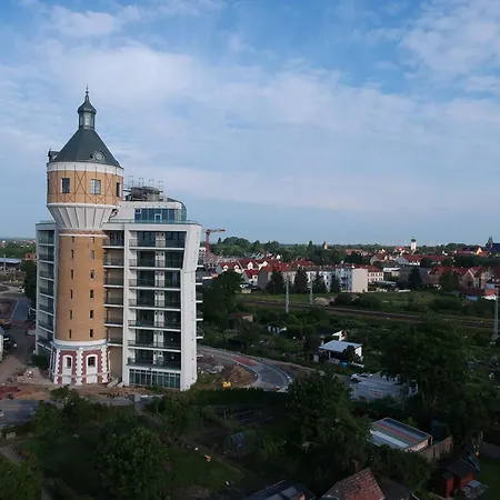 Exklusives Wohnen Im Historischen Wasserturm Dem Highlight Von We318 Apartamento Delitzsch