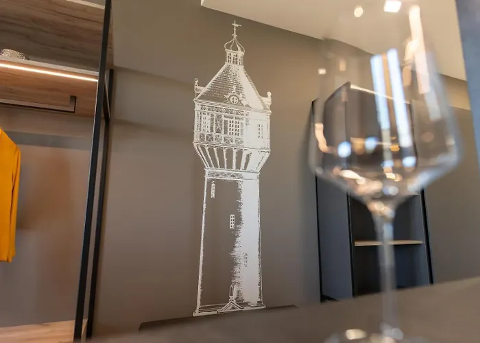 Exklusives Wohnen Im Historischen Wasserturm Dem Highlight Von We318 Appartamento