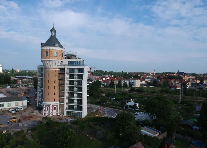 Exklusives Wohnen Im Historischen Wasserturm Dem Highlight Von We318 Appartamento Delitzsch